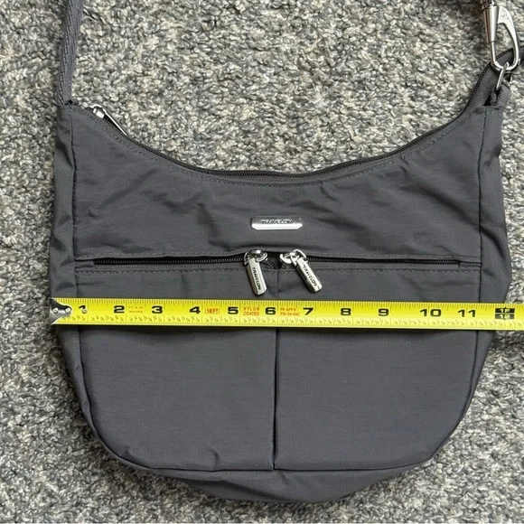 Travelon Women's Anti-Theft Essentials East/West Small Hobo Handbag - Picture 9 of 11